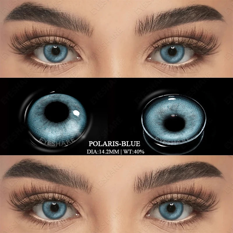 AMARA New Colored Contacts Lenses for Eyes Fashion Blue Contact Lens Brown Lenses Gray Pupils Yearly Cosmetic Green Contacts