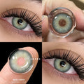 AMARA 2pcs Natural Color Contact Lenses for Eyes Gray Pupils Lens Blue Lenses Beautiful Pupil Yearly Makeup Green Eye Lenses
