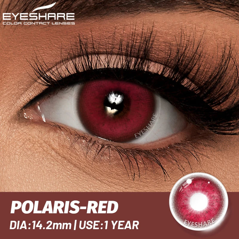 EYESHARE 1 Pair Natural Eye Lenses Colored Contact Lenses for Eyes Gray Pupils Lens Fashion Brown Eyes Contact Blue Eye Lenses